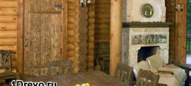 Дизайн интерьера комнат современного бревенчатого дома