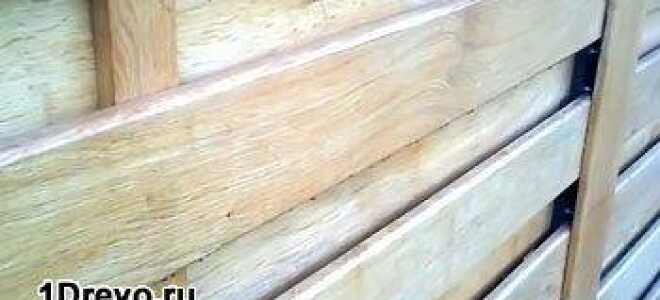 Деревянный забор своими руками качественно и быстро