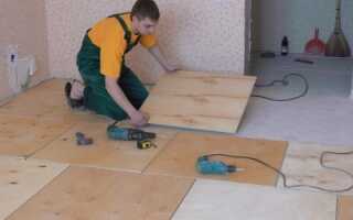Как класть фанеру на деревянный пол: рекомендации и видео
