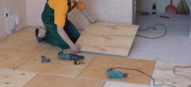 Как класть фанеру на деревянный пол: рекомендации и видео