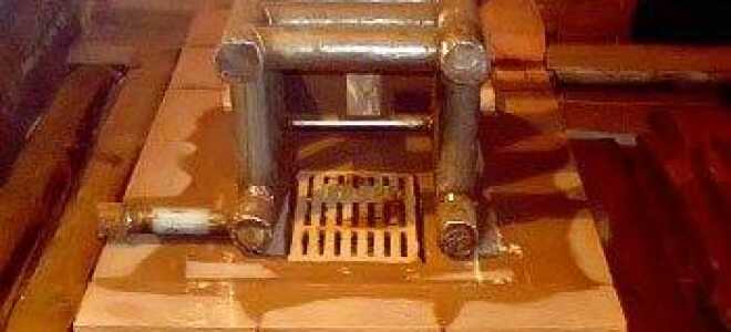 Водяное отопление от печи на дровах