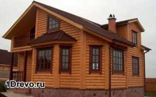 Распространённые варианты отделки бревенчатого дома