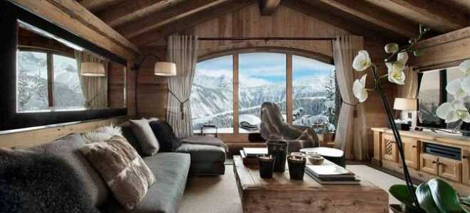 Внутренняя отделка дома из калиброванного бруса