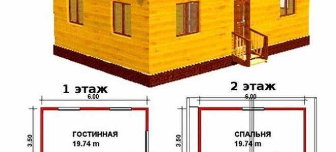 Деревянные дома из бруса 6х9