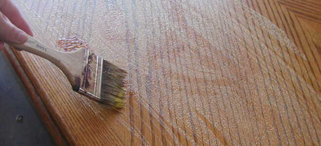 Краска для деревянного пола
