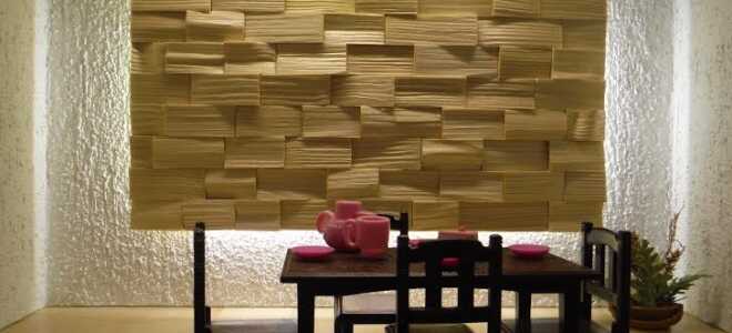 Деревянные 3D панели: функциональность и красота