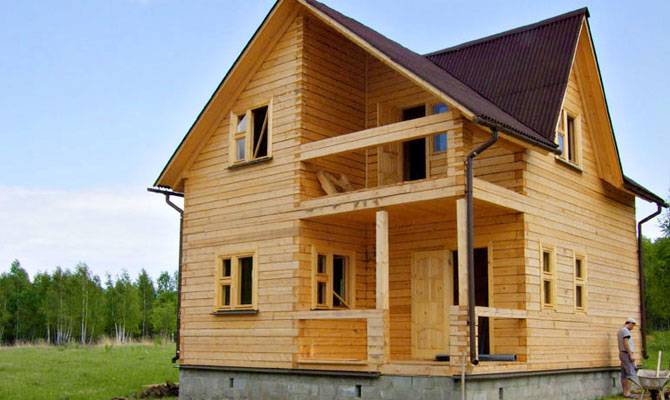 Строительство из бруса