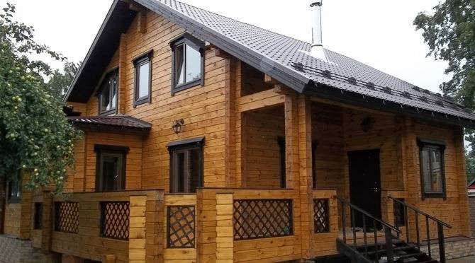 Дом из профилированного бруса
