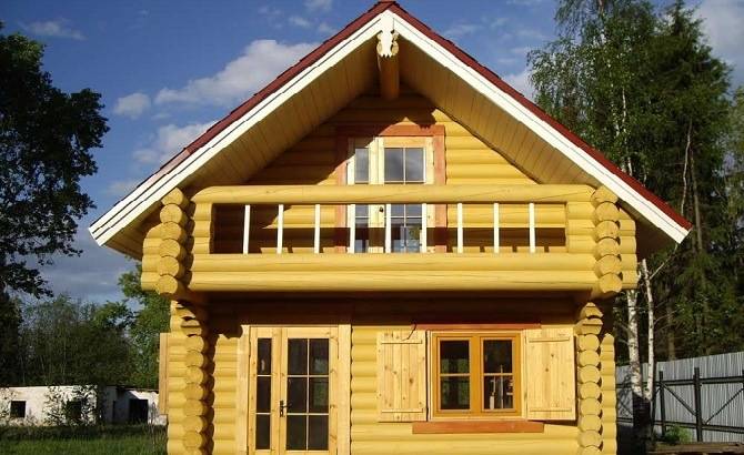 Сруб от строительной компании ECO-STROY