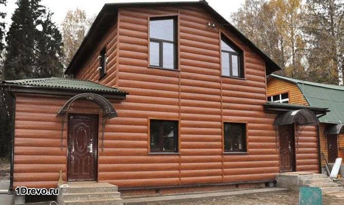 Сайдинг под бревно