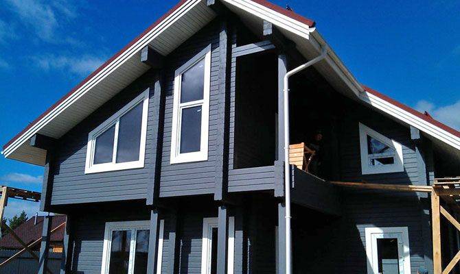 Окрашенный дом