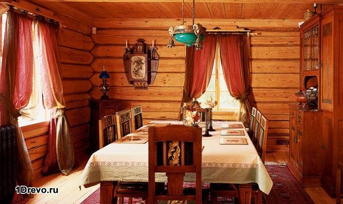 Интерьер русского дома